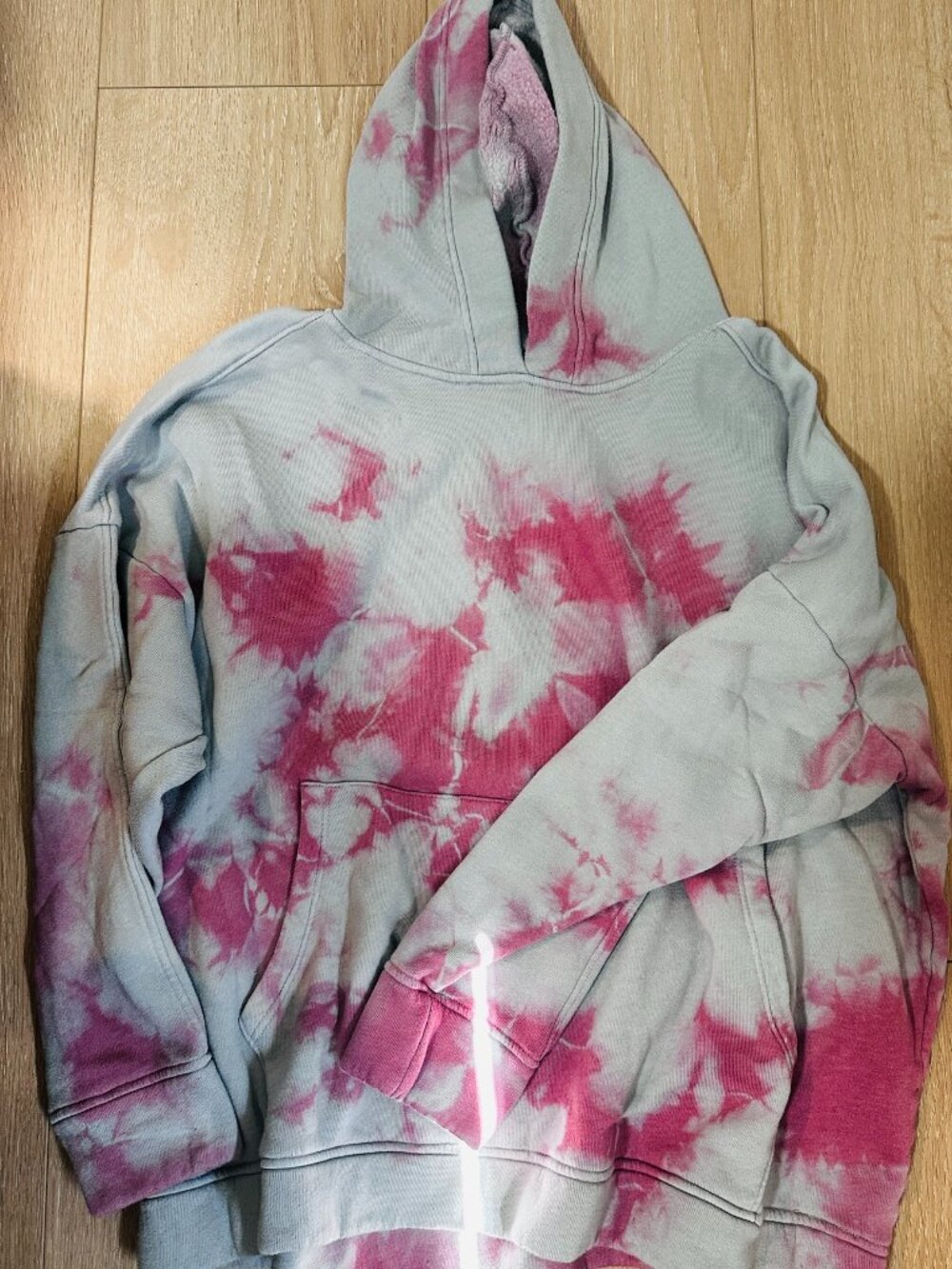 FP Movement Tie Dye Hoodie S Oversized